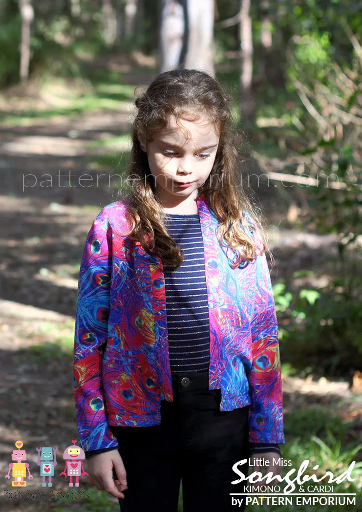 Little Miss Songbird | Duster & Cardi Sewing Pattern