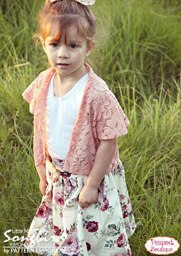 Little Miss Songbird | Duster & Cardi Sewing Pattern