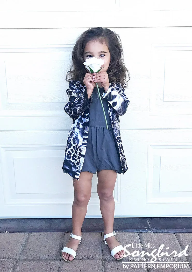 Little Miss Songbird | Duster & Cardi Sewing Pattern