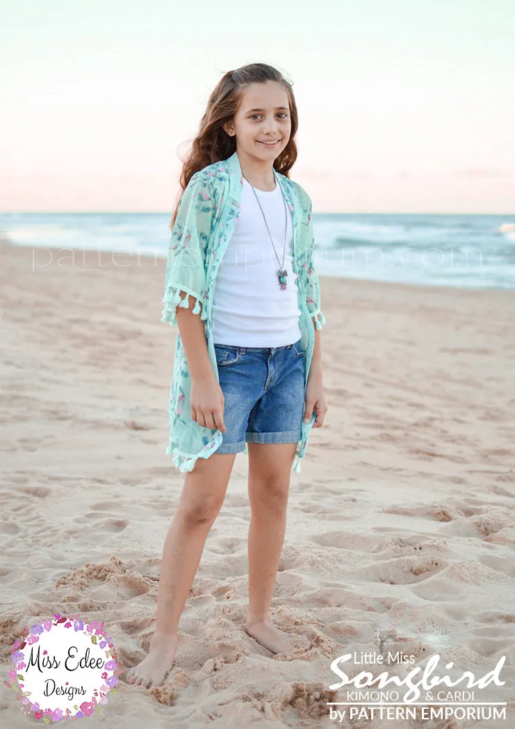 Little Miss Songbird | Duster & Cardi Sewing Pattern