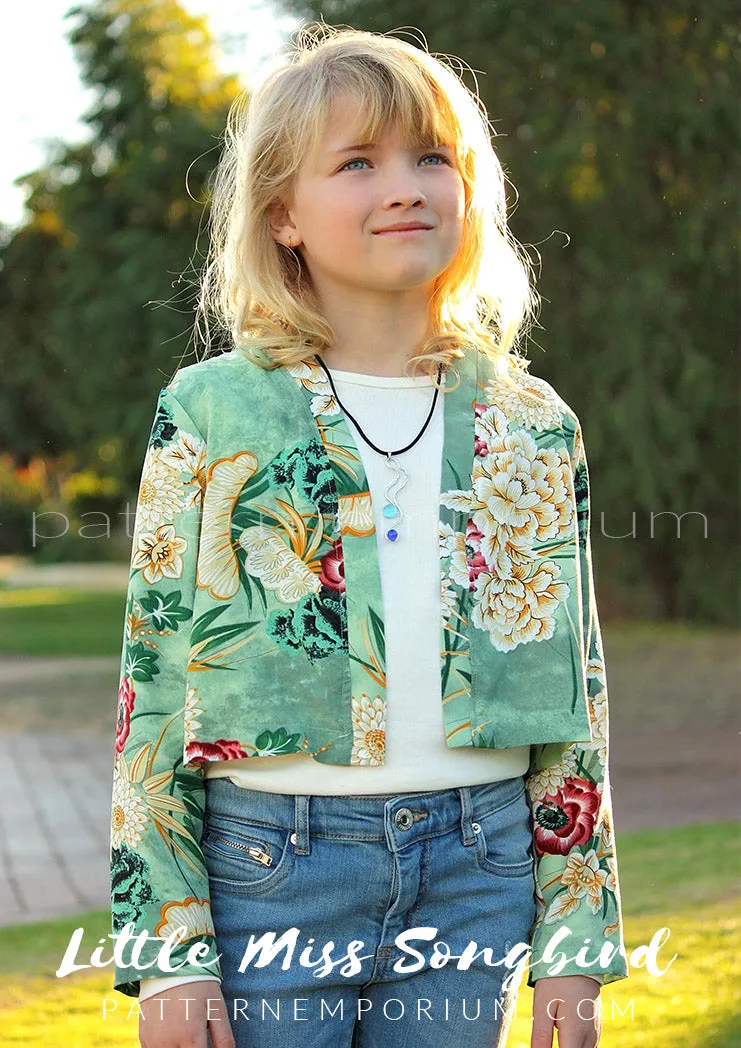 Little Miss Songbird | Duster & Cardi Sewing Pattern