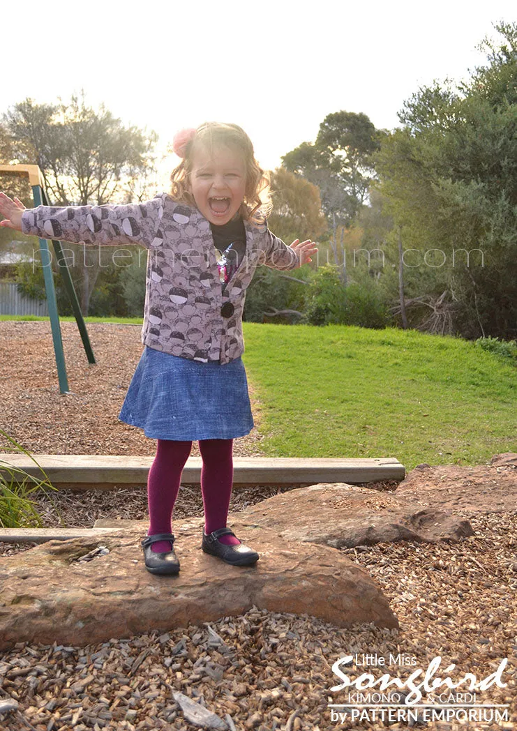 Little Miss Songbird | Duster & Cardi Sewing Pattern