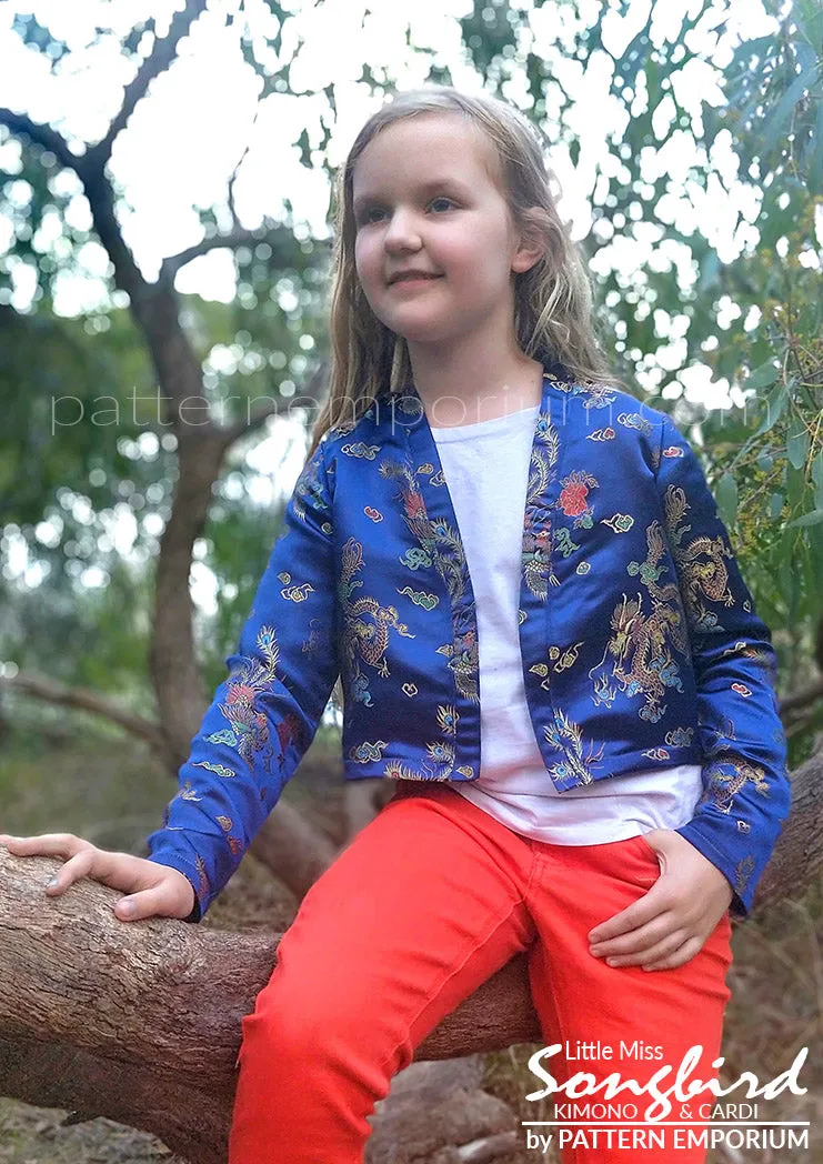 Little Miss Songbird | Duster & Cardi Sewing Pattern