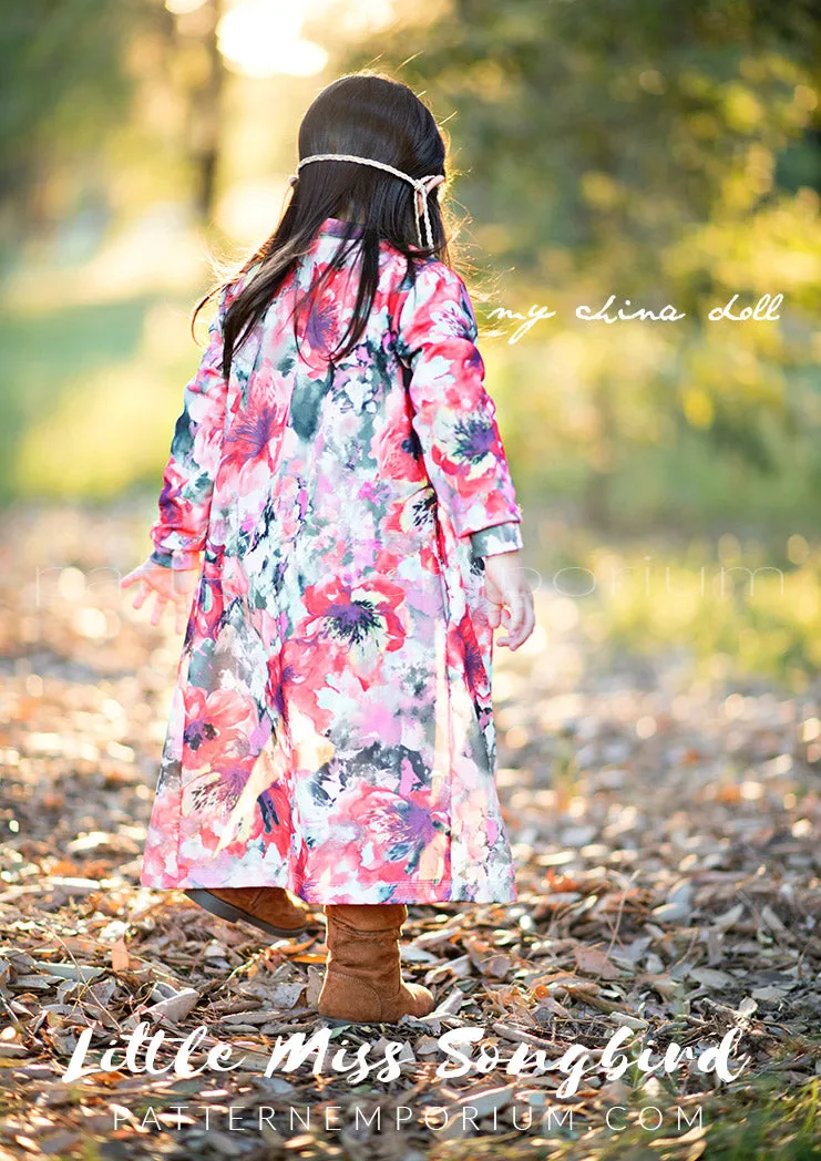 Little Miss Songbird | Duster & Cardi Sewing Pattern