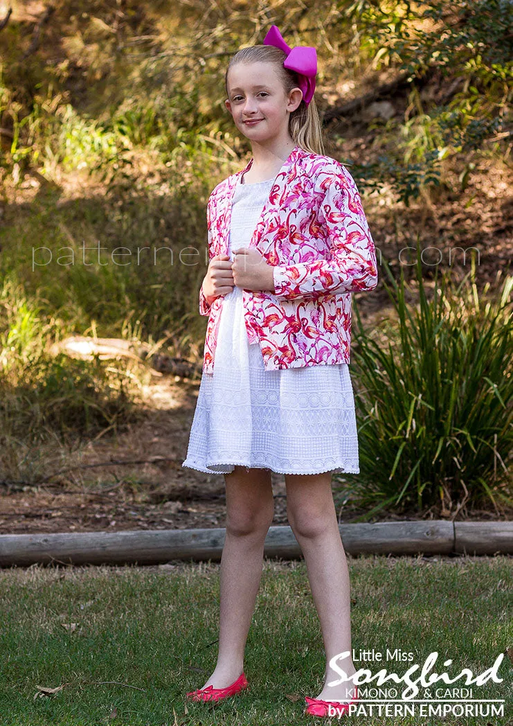 Little Miss Songbird | Duster & Cardi Sewing Pattern