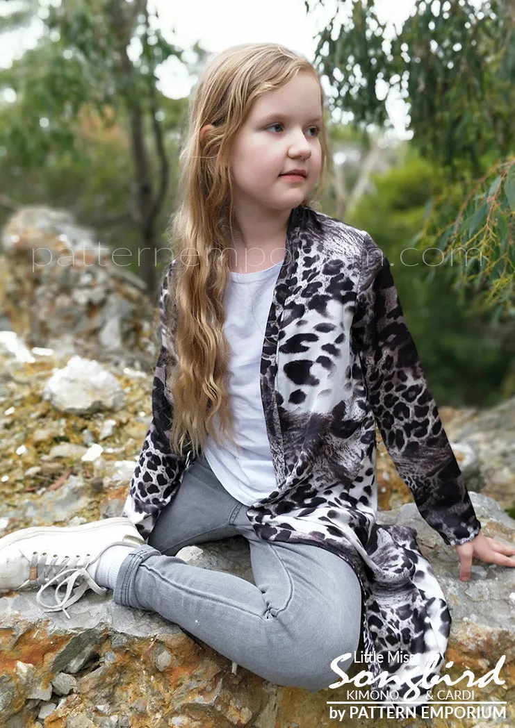 Little Miss Songbird | Duster & Cardi Sewing Pattern