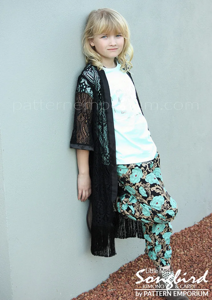 Little Miss Songbird | Duster & Cardi Sewing Pattern