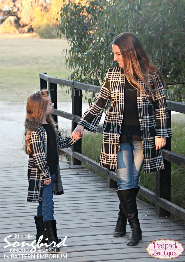Little Miss Songbird | Duster & Cardi Sewing Pattern