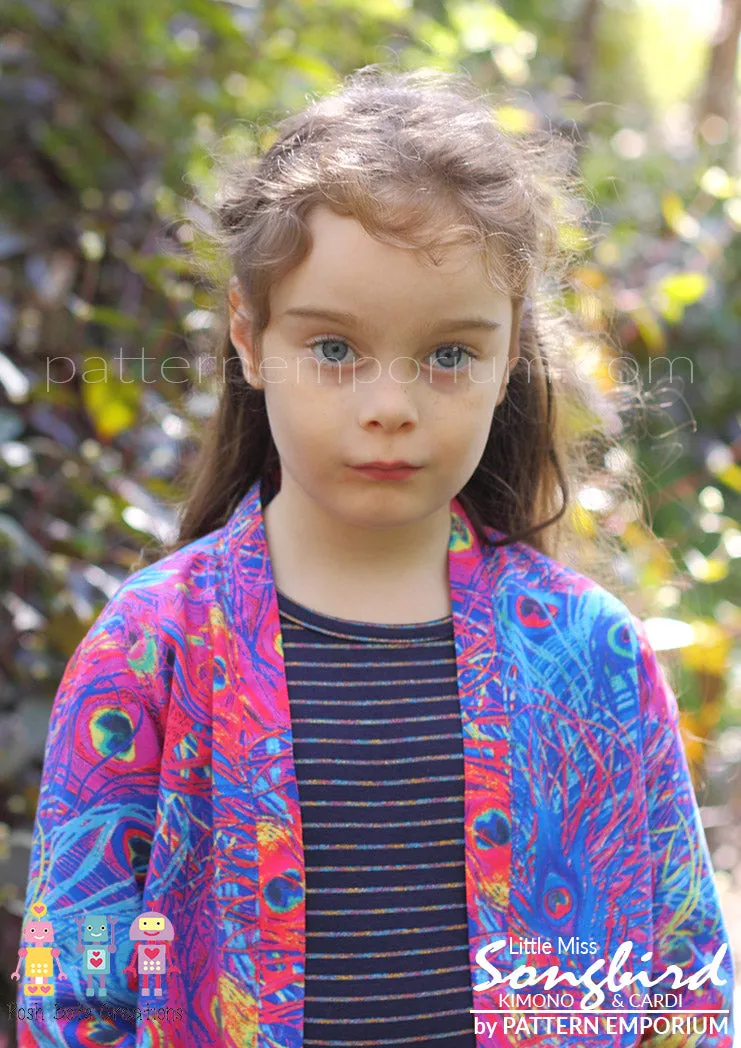 Little Miss Songbird | Duster & Cardi Sewing Pattern