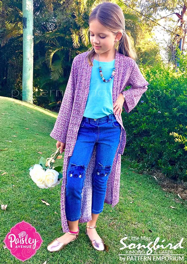 Little Miss Songbird | Duster & Cardi Sewing Pattern
