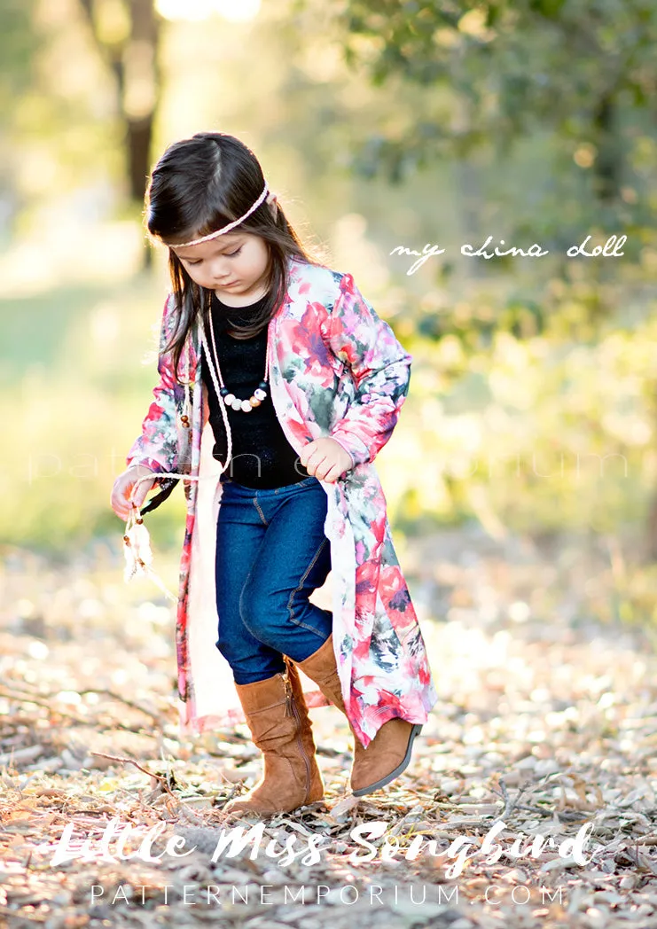 Little Miss Songbird | Duster & Cardi Sewing Pattern