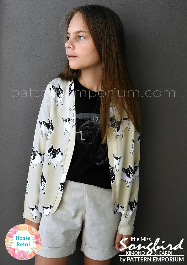 Little Miss Songbird | Duster & Cardi Sewing Pattern