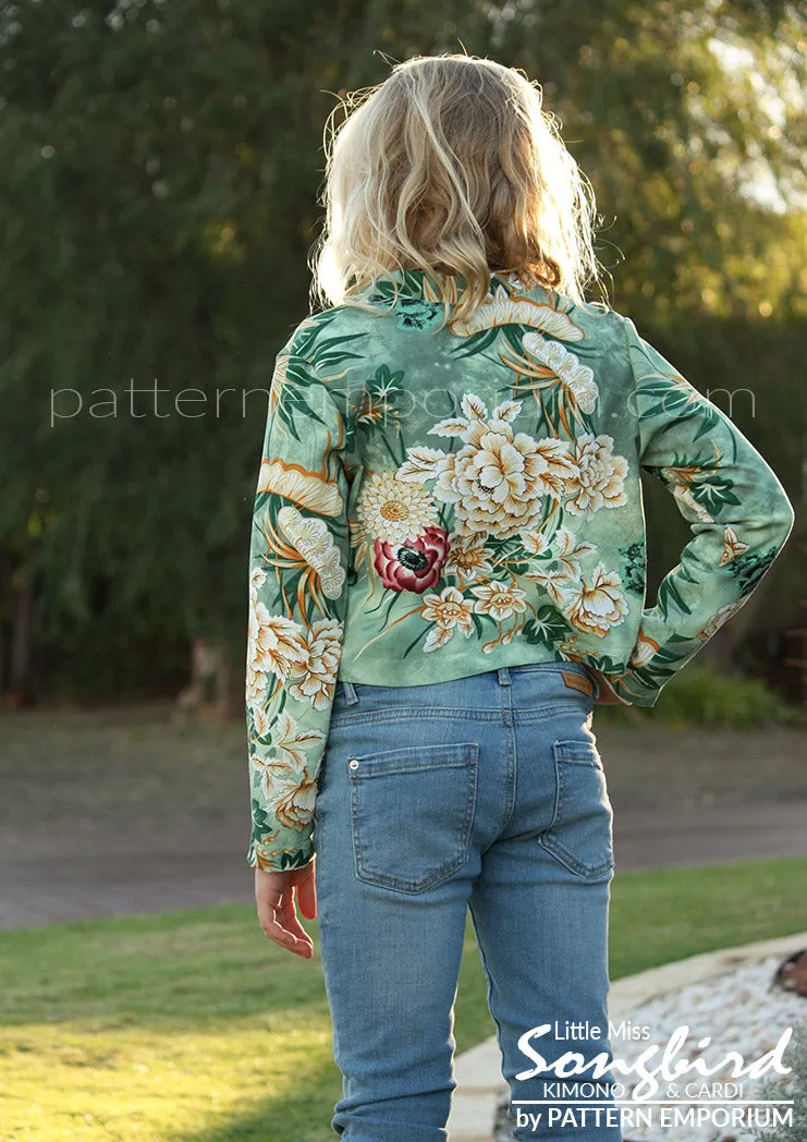 Little Miss Songbird | Duster & Cardi Sewing Pattern