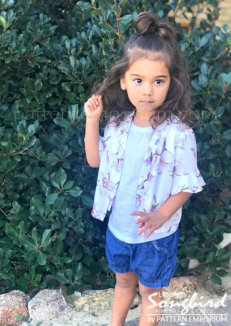 Little Miss Songbird | Duster & Cardi Sewing Pattern