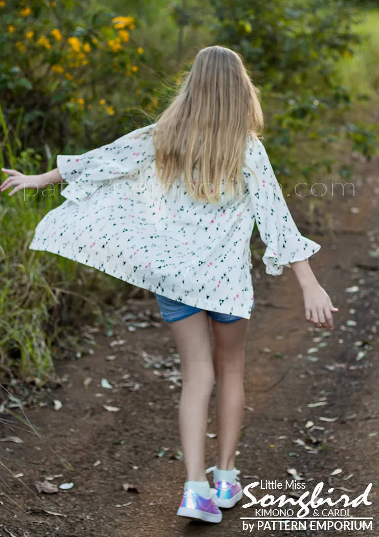 Little Miss Songbird | Duster & Cardi Sewing Pattern