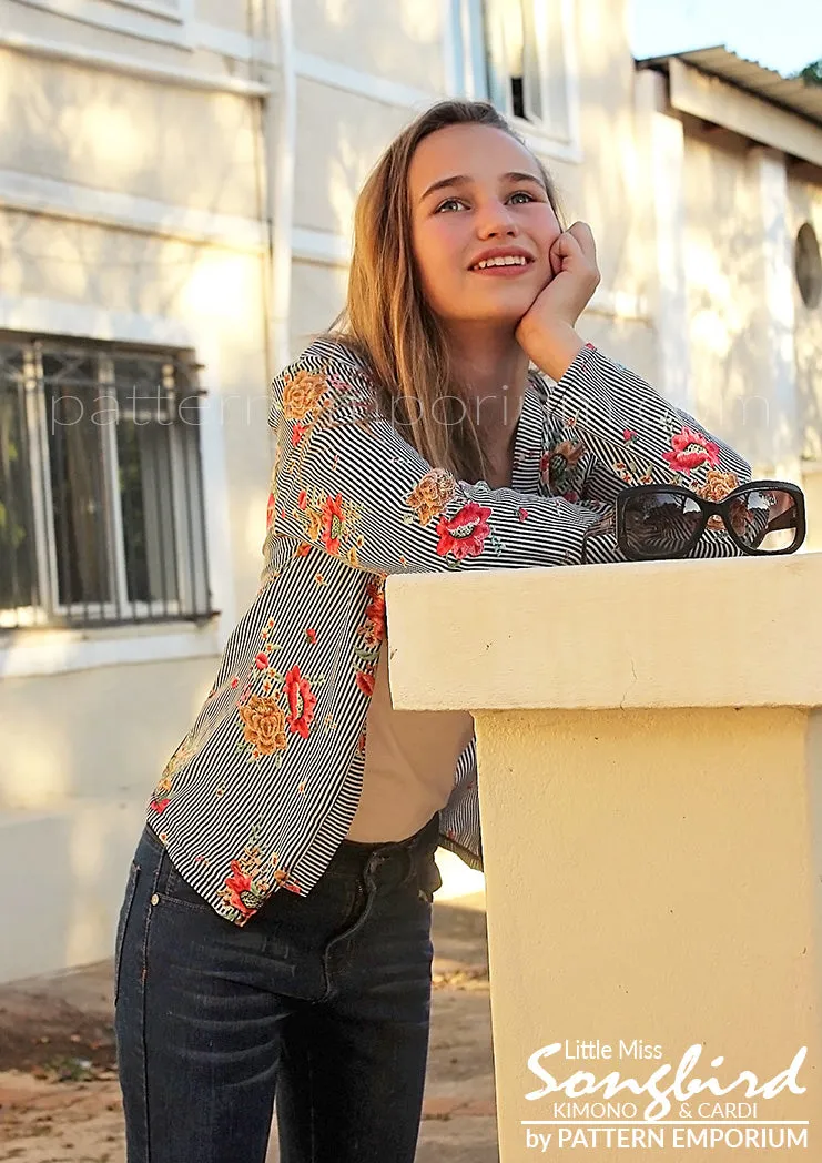 Little Miss Songbird | Duster & Cardi Sewing Pattern