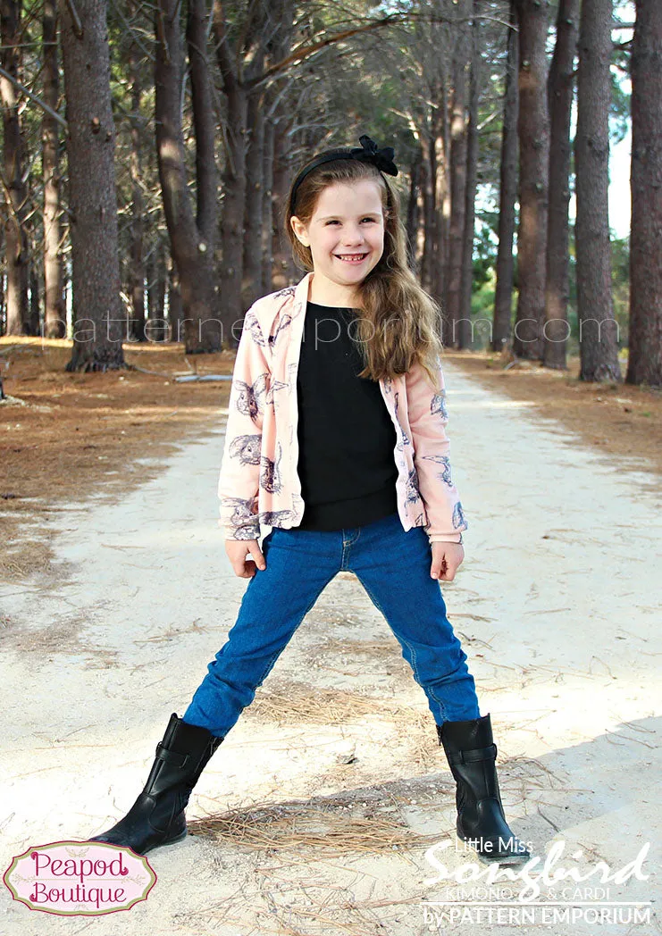 Little Miss Songbird | Duster & Cardi Sewing Pattern