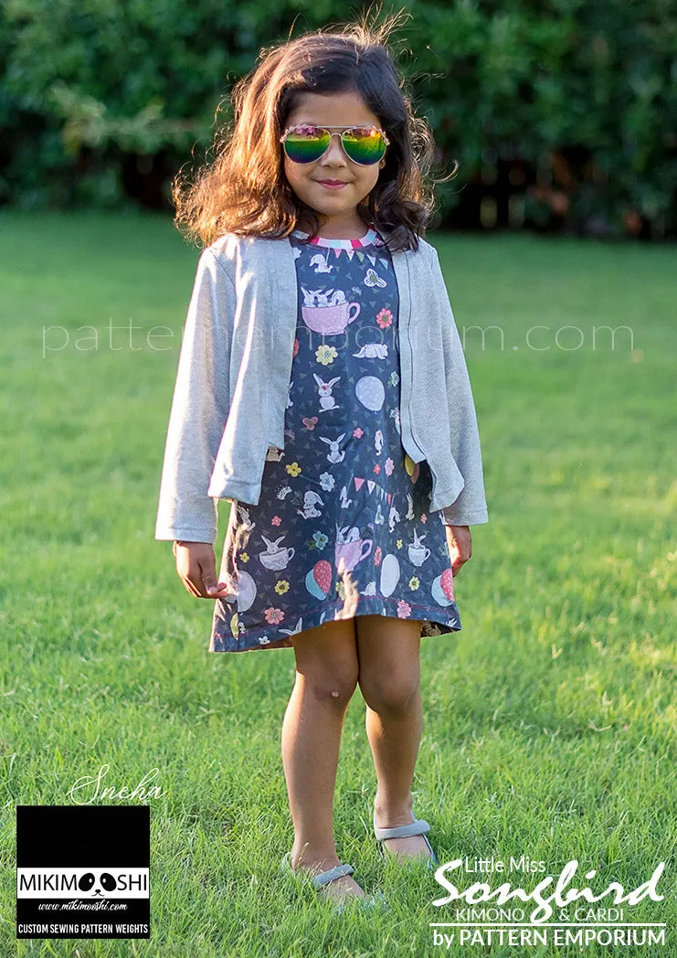 Little Miss Songbird | Duster & Cardi Sewing Pattern
