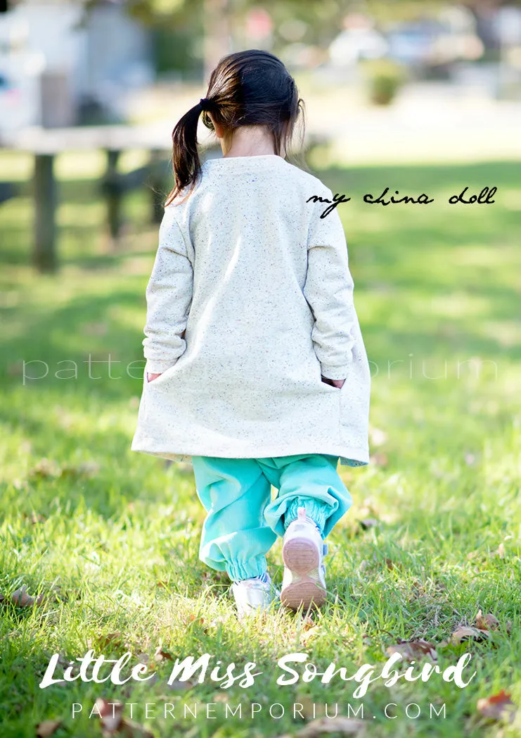 Little Miss Songbird | Duster & Cardi Sewing Pattern