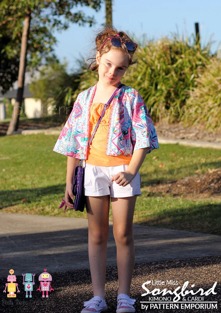 Little Miss Songbird | Duster & Cardi Sewing Pattern