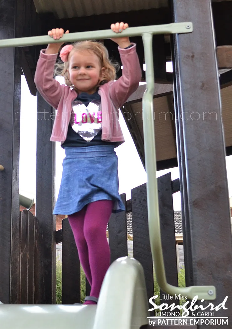 Little Miss Songbird | Duster & Cardi Sewing Pattern