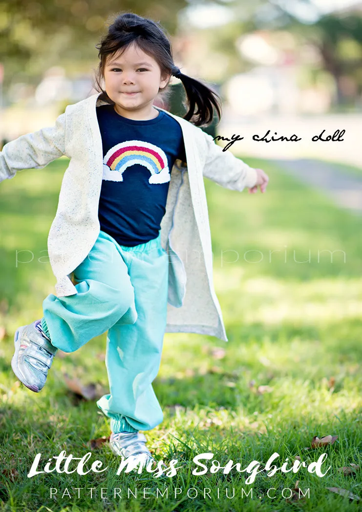 Little Miss Songbird | Duster & Cardi Sewing Pattern