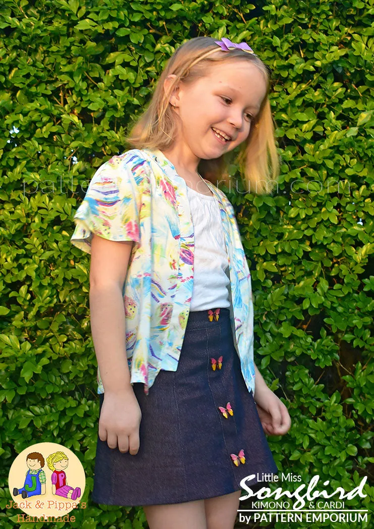 Little Miss Songbird | Duster & Cardi Sewing Pattern