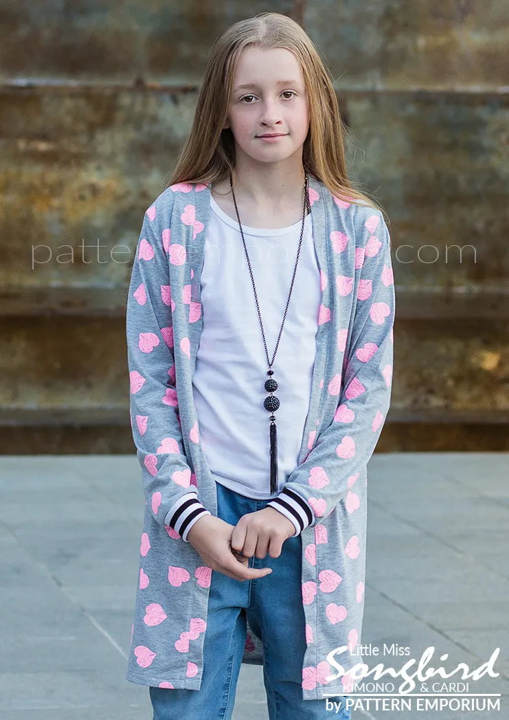 Little Miss Songbird | Duster & Cardi Sewing Pattern
