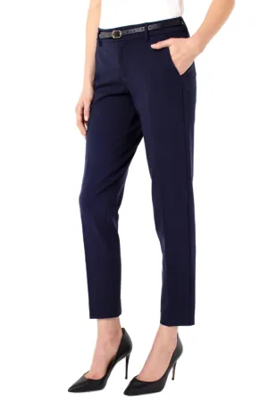 Liverpool Kelsey Knit Trouser  - Cadet Blue