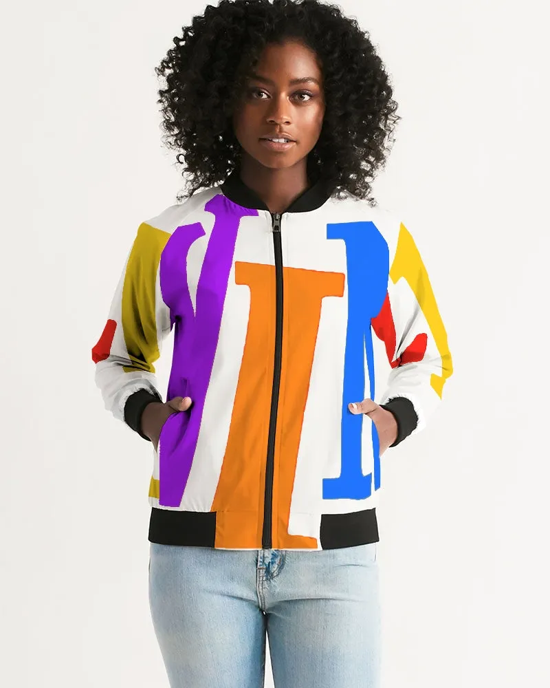 LIVING UNAPOLOGETICALLY BLACK Women's Bomber Jacket