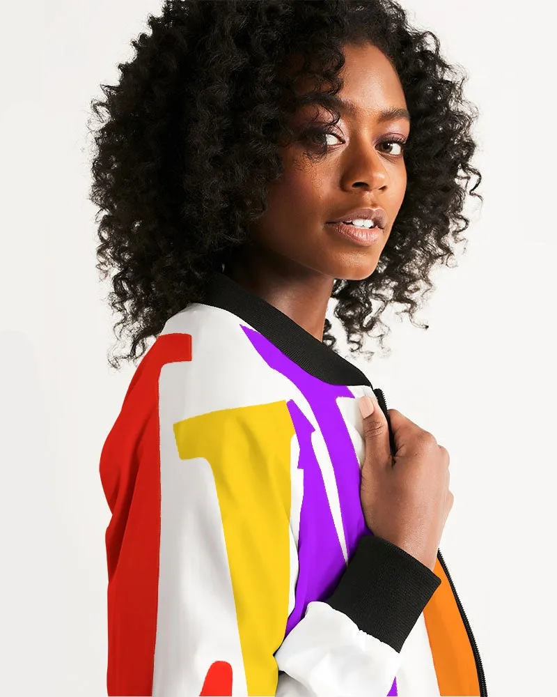 LIVING UNAPOLOGETICALLY BLACK Women's Bomber Jacket