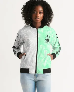 Lotus Night Women's Bomber Jacket