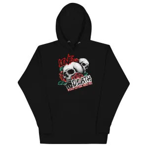 Love To Death /Women's  Hoodie