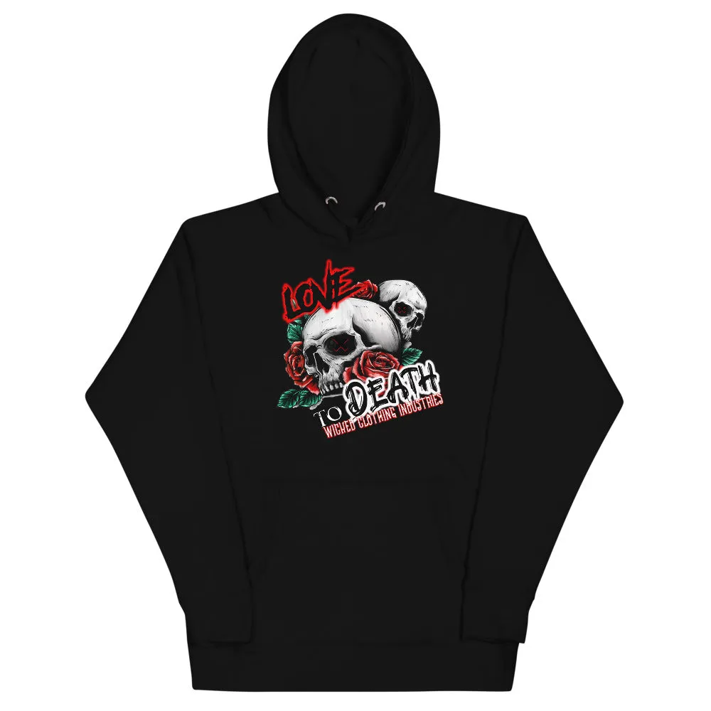 Love To Death /Women's  Hoodie