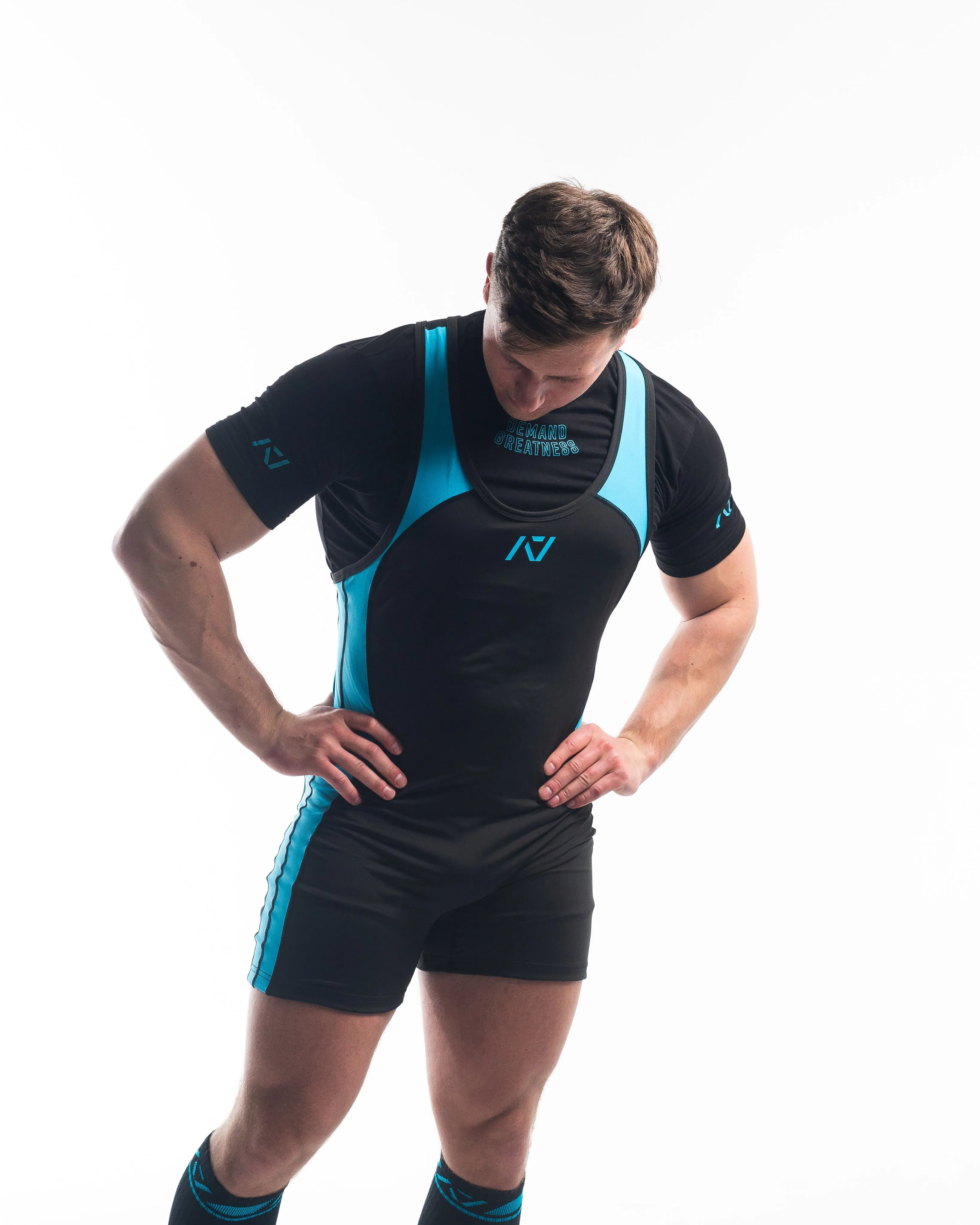 Luno Men's Singlet - IPF Approved - Azul