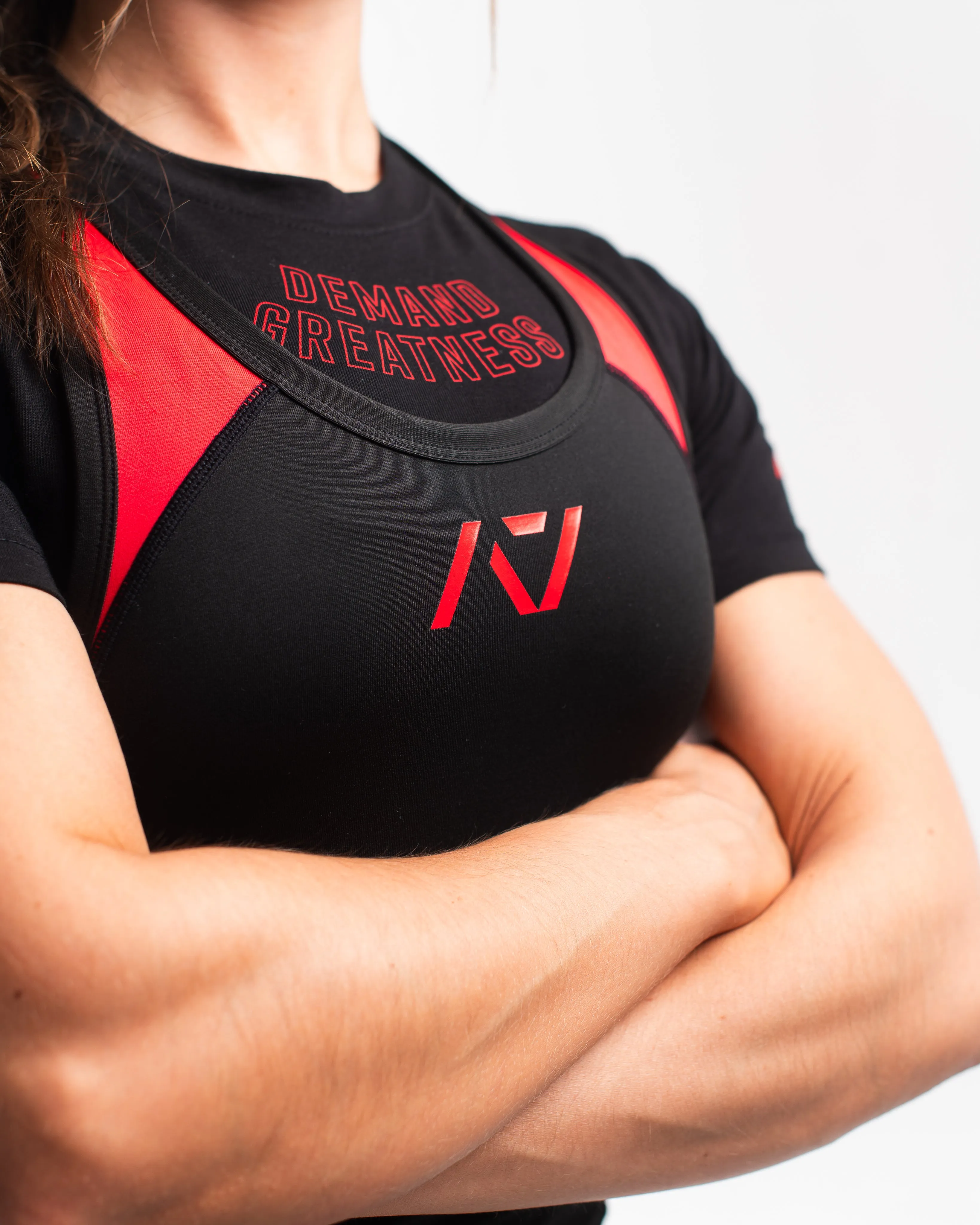 Luno Women's Singlet - Red Dawn