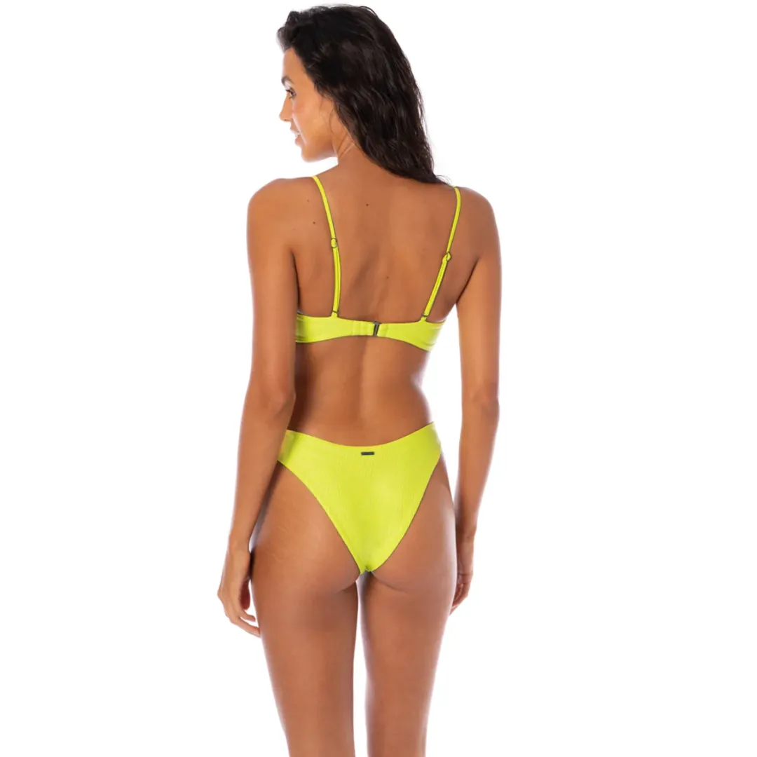 Maaji Women's Lime Green Bia Top