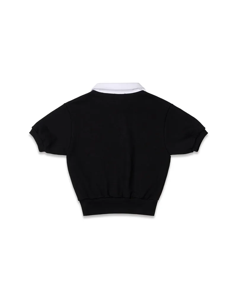 MACKY Golf: Coloring Delight Half Sweatshirt - Black