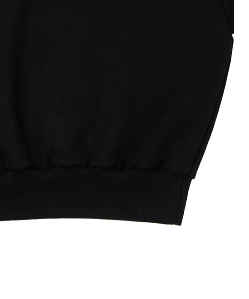 MACKY Golf: Coloring Delight Half Sweatshirt - Black