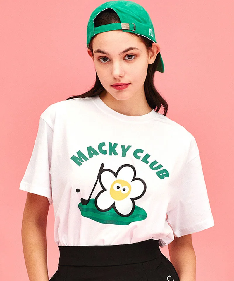 MACKY Golf: Field T-Shirt - White