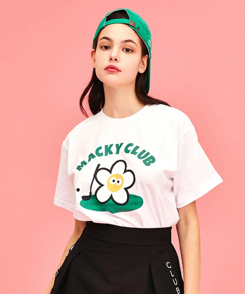 MACKY Golf: Field T-Shirt - White