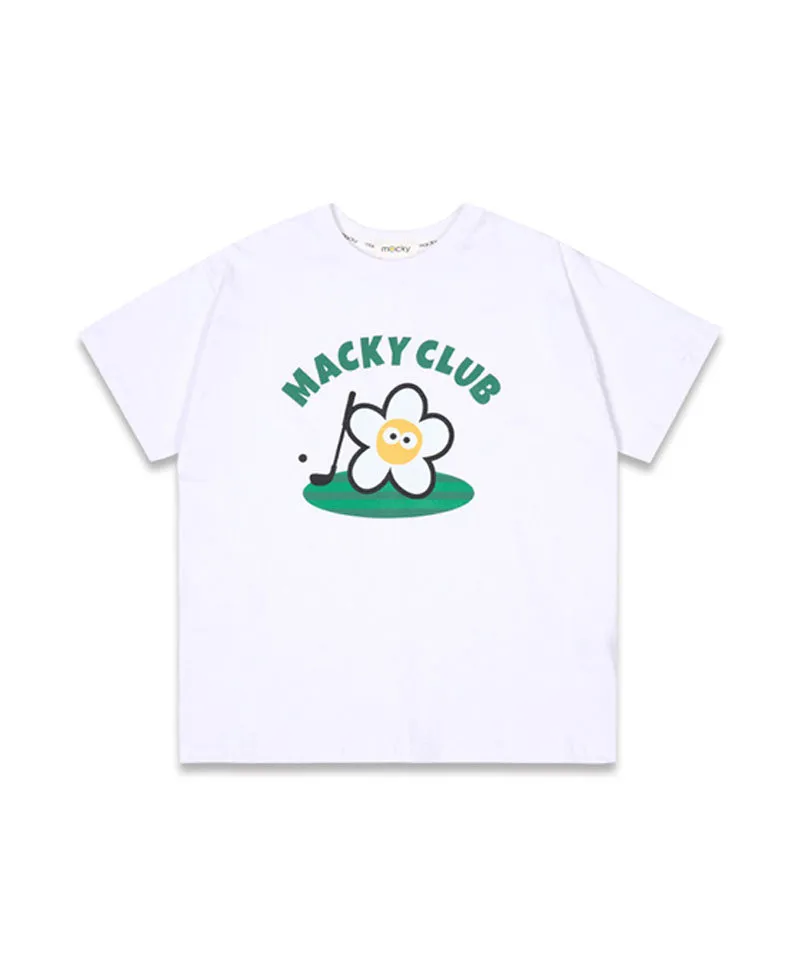 MACKY Golf: Field T-Shirt - White