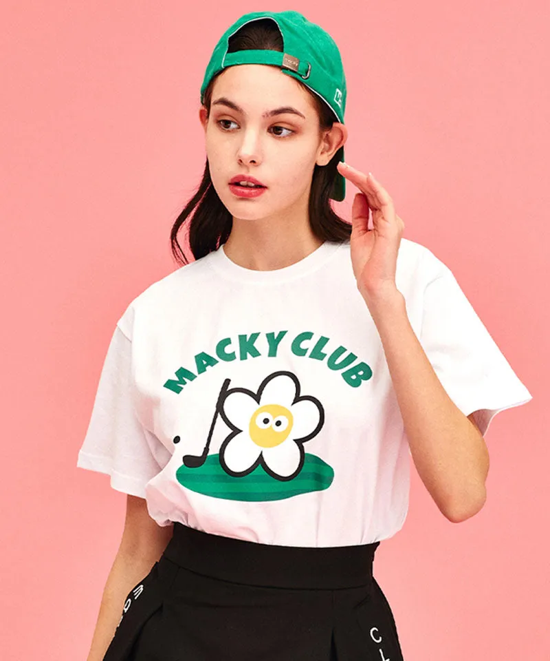 MACKY Golf: Field T-Shirt - White