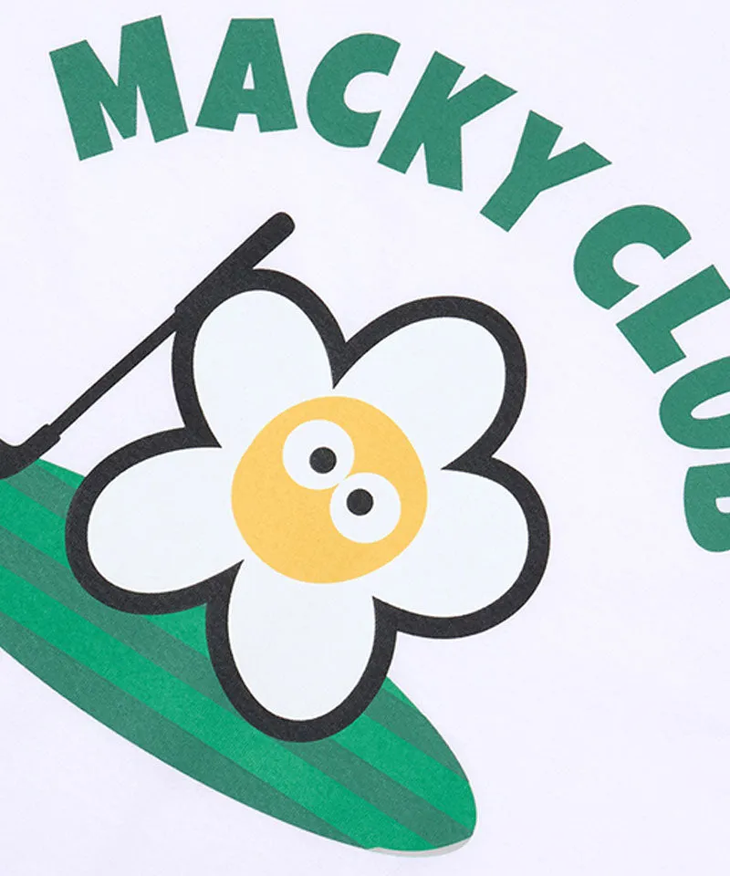 MACKY Golf: Field T-Shirt - White