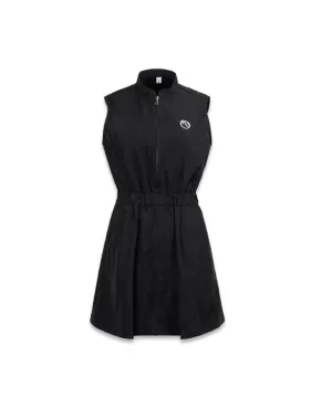 MACKY Golf: May Zip-Up Dress - Black