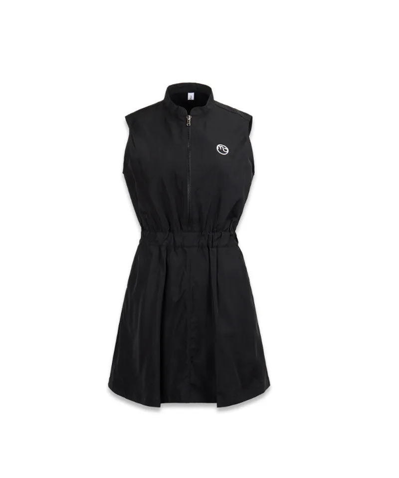 MACKY Golf: May Zip-Up Dress - Black