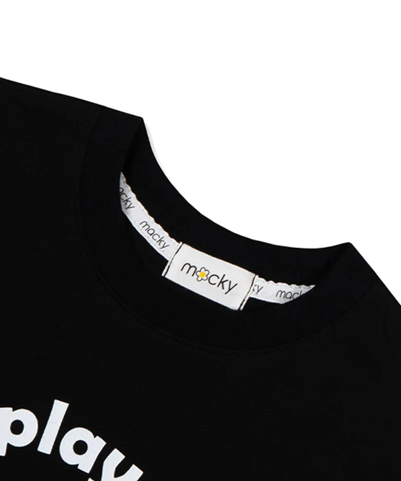 MACKY Golf: Play Birdie T-Shirt - Black