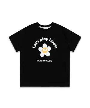 MACKY Golf: Play Birdie T-Shirt - Black