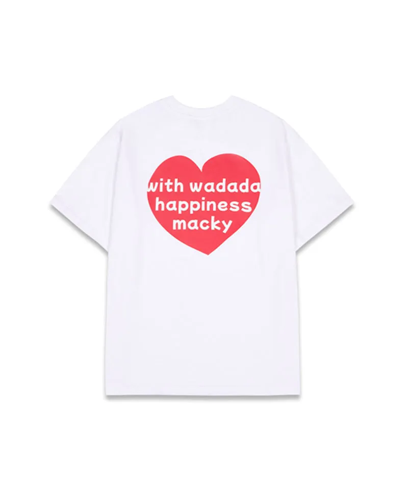 MACKY Golf: Wadada Bear Happy T-Shirt - White
