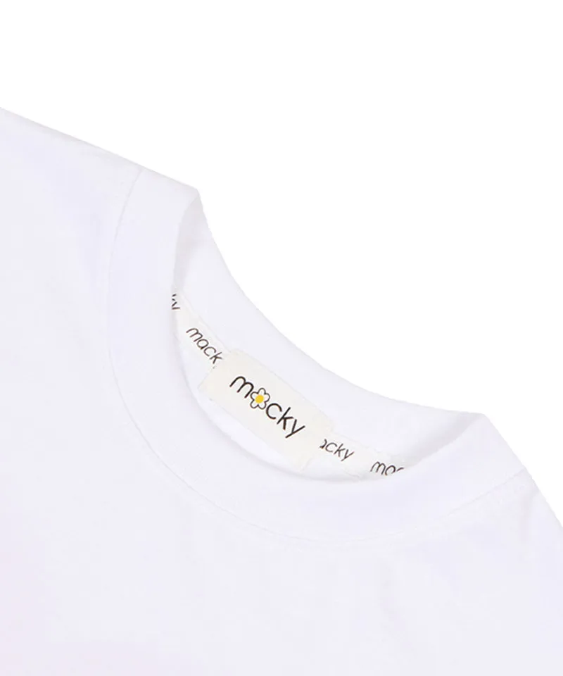 MACKY Golf: Wadada Bear Happy T-Shirt - White